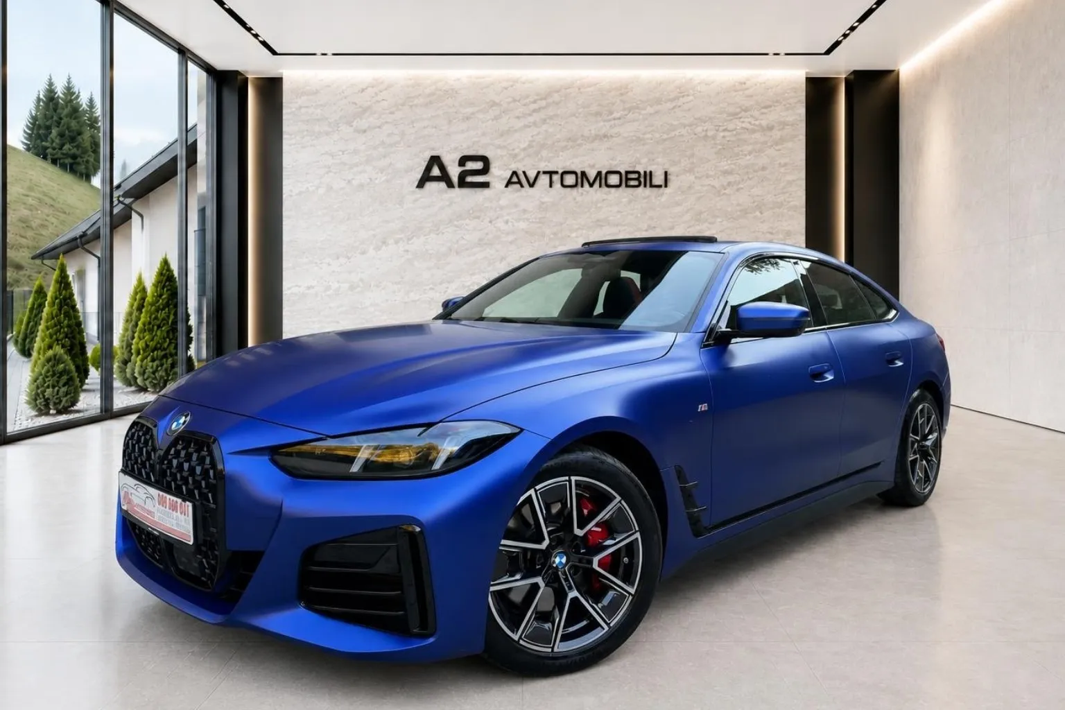 Zunanja slika - BMW serija 4 Gran Coupe: - 420d xDrive M.PRO-PERFORMANCE SEDEŽI-MAT-HARMAN- - 5