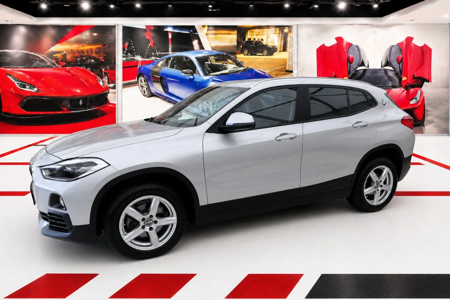 Zunanja slika - BMW serija X2: - sDrive20d FULL LED NAVI 2XPDC ALU ZATEMNJEN TOP .. - 1