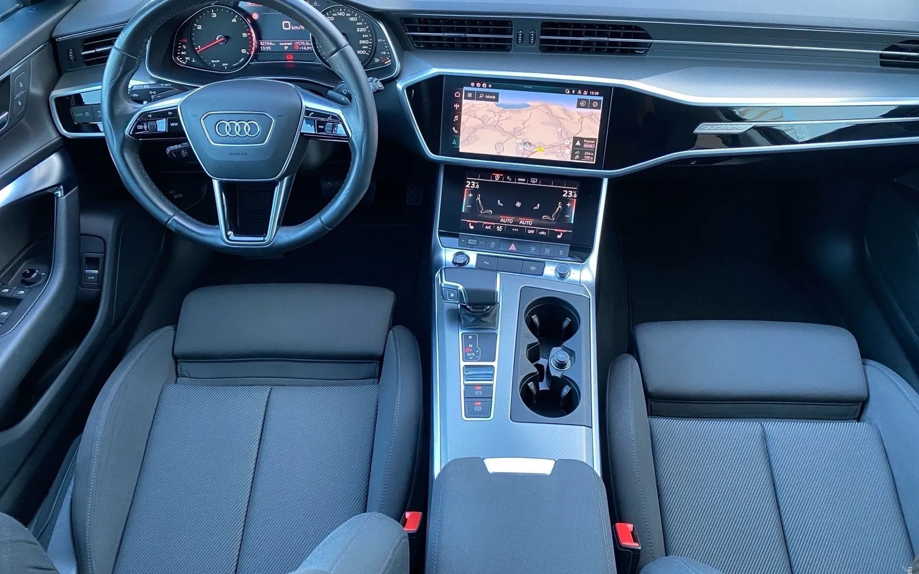 Notranja slika - Audi A6 Avant - 40 TDI S tronic Quattro150kW-Webasto-Vlečna kljuka - 10