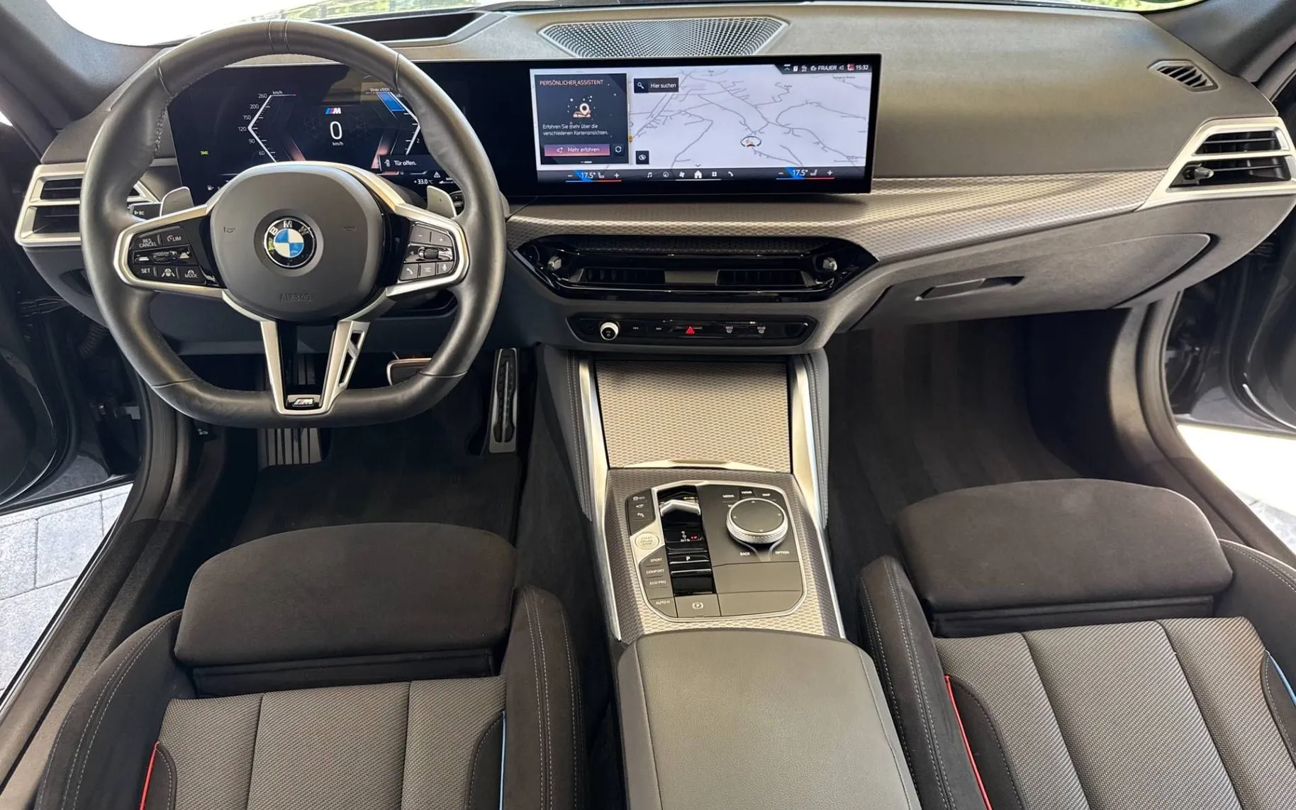 Notranja slika - BMW serija 4 Gran Coupe: - 420xd M-PRO -LASER-HEAD UP-KEY LESS-ACC- - 9