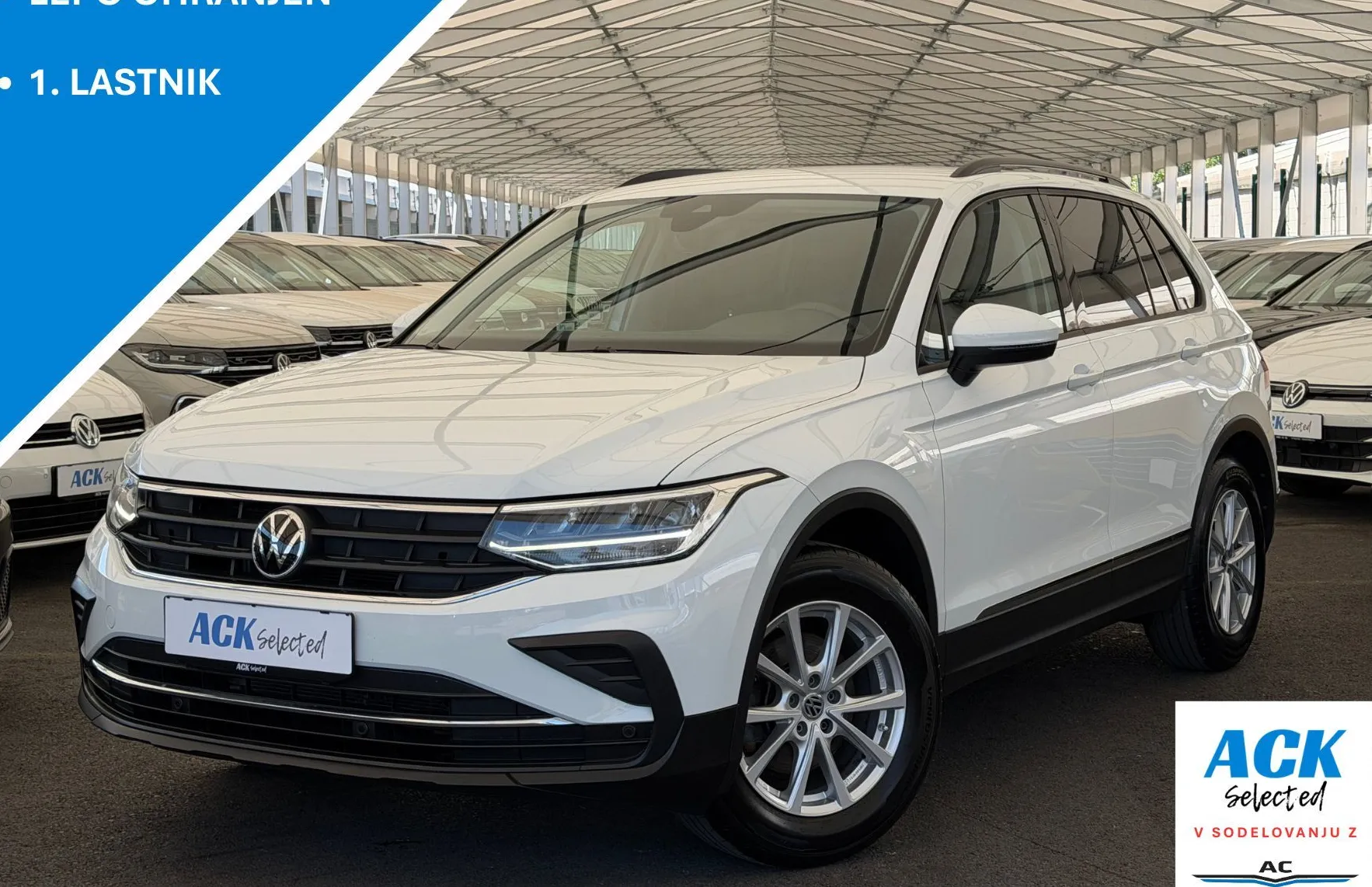 Zunanja slika - Volkswagen Tiguan - 1.5 TSI ACT BMT-SLO-1.LASTNIK-PDC-ACC-LED - 1