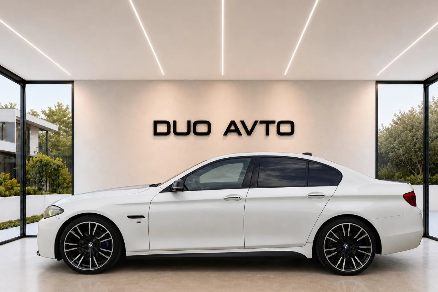 Zunanja slika - BMW serija 5: - 520D-M SPORT-NAVI-HEAD UP-NA OBROKE TUJCI ZAČASNA - 4