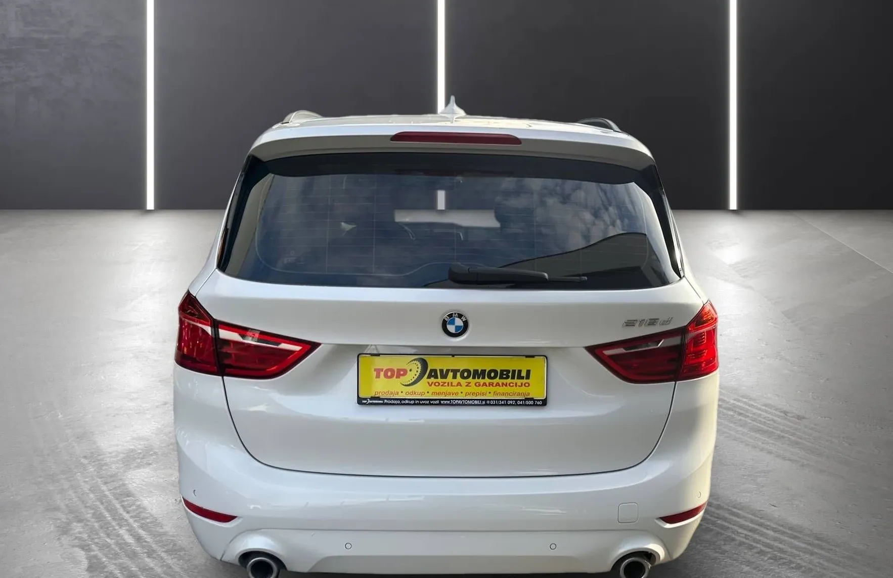 Zunanja slika - BMW Serija 2 - Gran Tourer: 218d 1LASTNIK 7SEDEŽEV NAVI PDC TEMPOMAT TO - 7