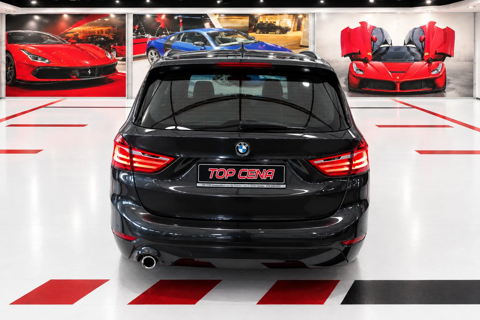 Zunanja slika - BMW serija 2 Gran Tourer: - 216d Gran Tourer  FULL LED USNJE 1.LASTNIK-KOT-NOV - 4