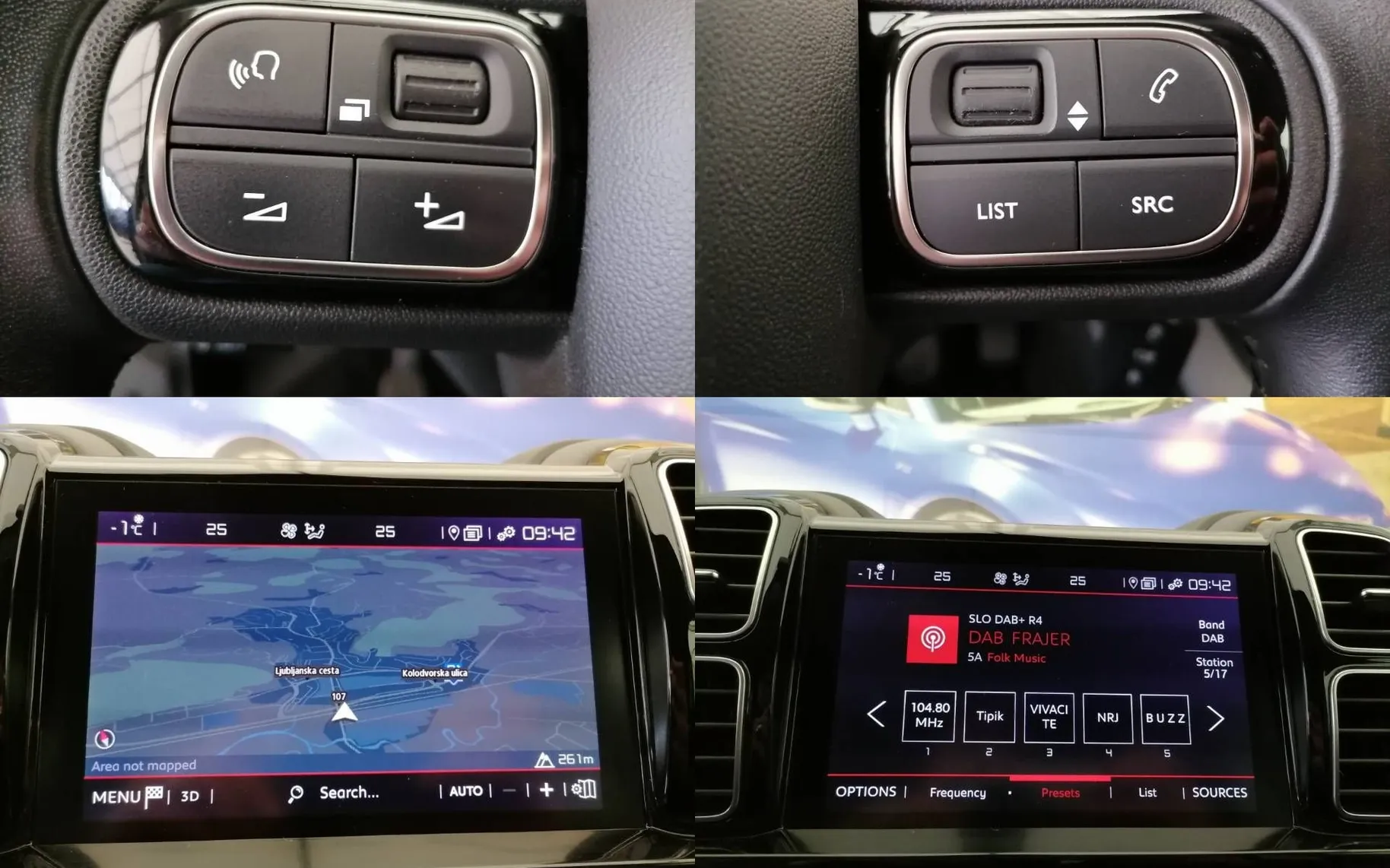 Notranja slika - Citroën C5 Aircross - Feel Pack VIRTUAL KAMERA 360 LED 2XPDC 1.LASTNIK . - 9