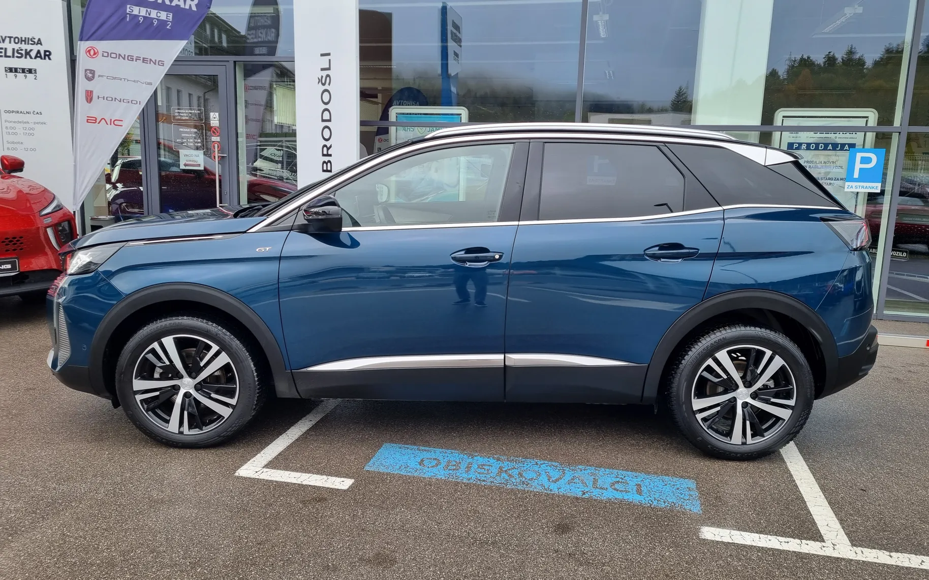 Zunanja slika - Peugeot 3008 - 1.2 MHEV 136 GT OPREMA Avtomatik - POTRJENA KNJIGA - 5