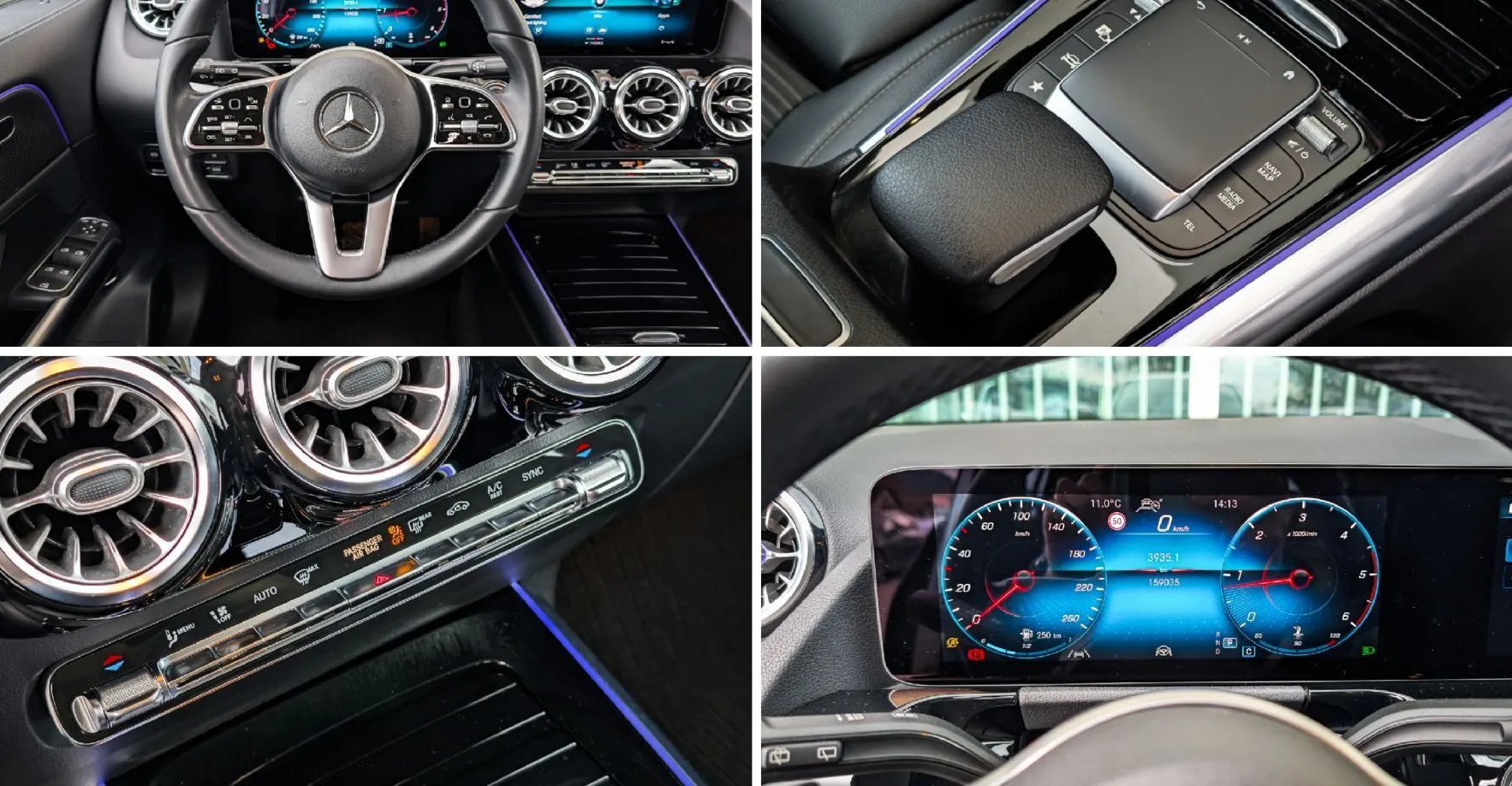 Zunanja slika - Mercedes-Benz GLA-Razred - GLA 220d 4M LED Ambient. Kamera Aktiv. tempomat - 10