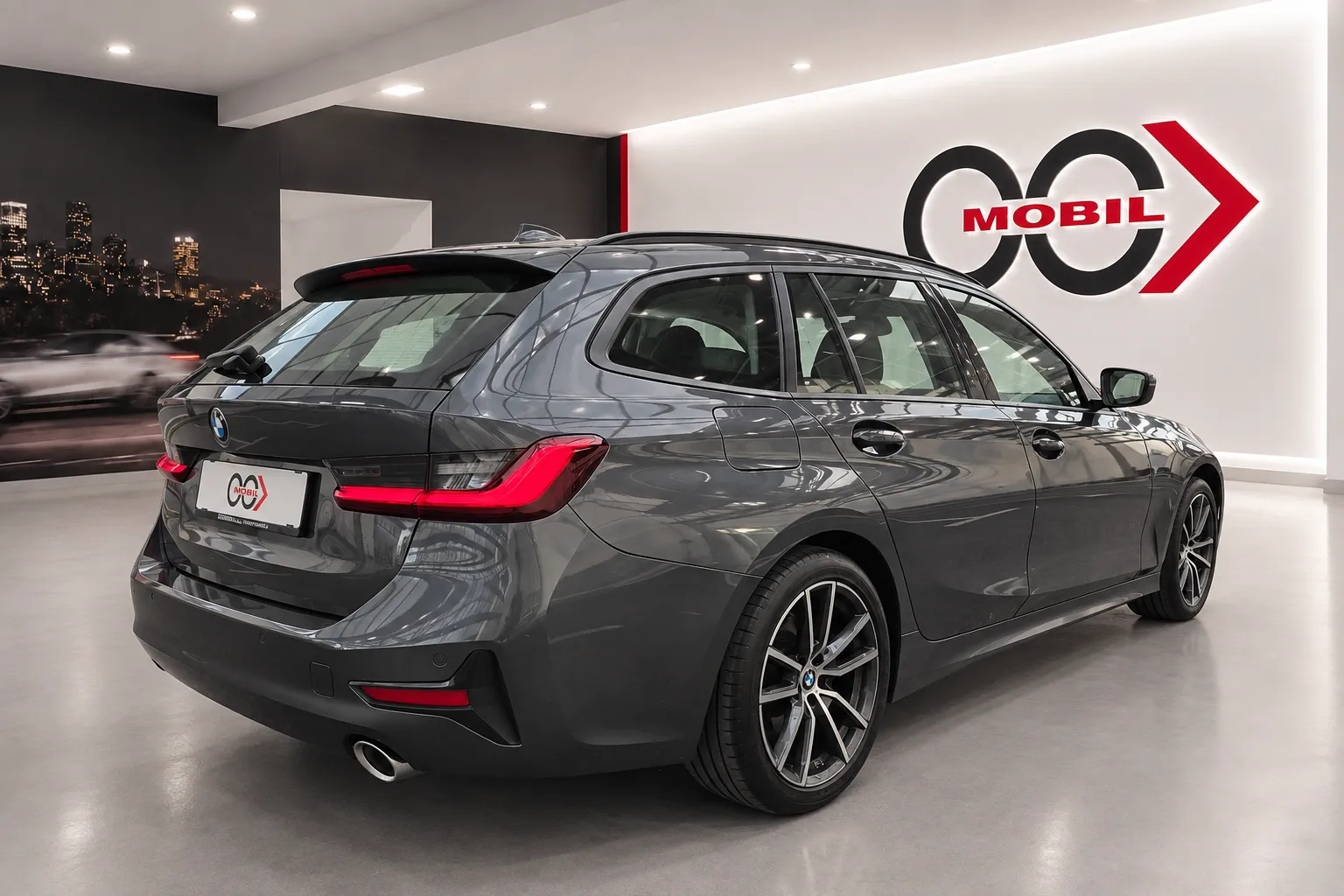 Zunanja slika - BMW serija 3 Touring: - 320d Touring Advantage Avt- Laser.asist.HiFi.ALU18 - 5
