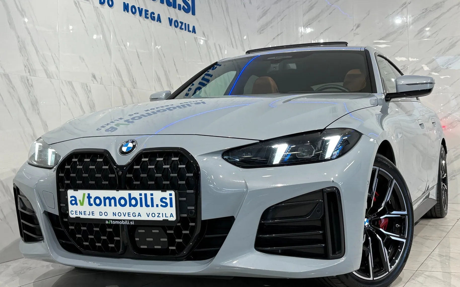 Zunanja slika - BMW serija 4 Gran Coupe: - 20d|xDrive|M-Pro|Pano|ACC|Harman|360K|HUD|Memory| - 3