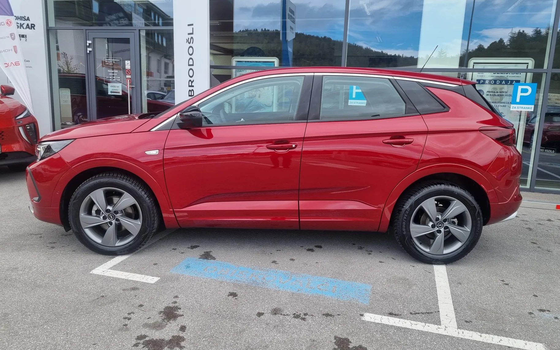 Zunanja slika - Opel Grandland X - Grandland 1.2 Turbo - SAMO 11.303km - POTRJENA SERVISNA - 4