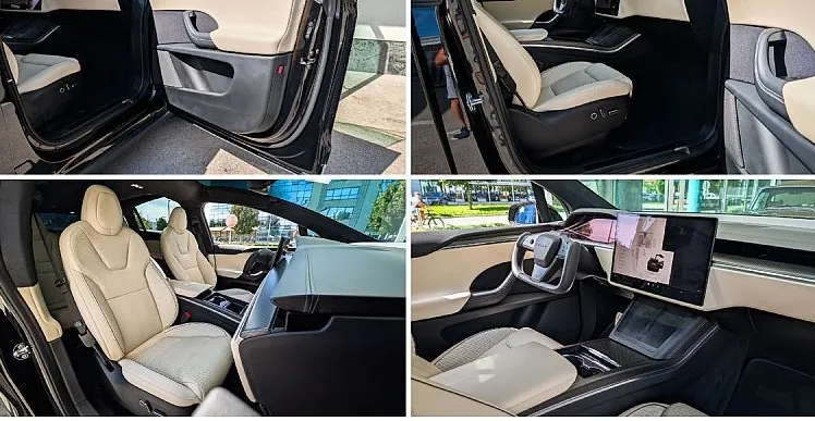 Zunanja slika - Tesla Model X - Plaid All-Wheel Drive Yoke Avtopilot kljuka - 17