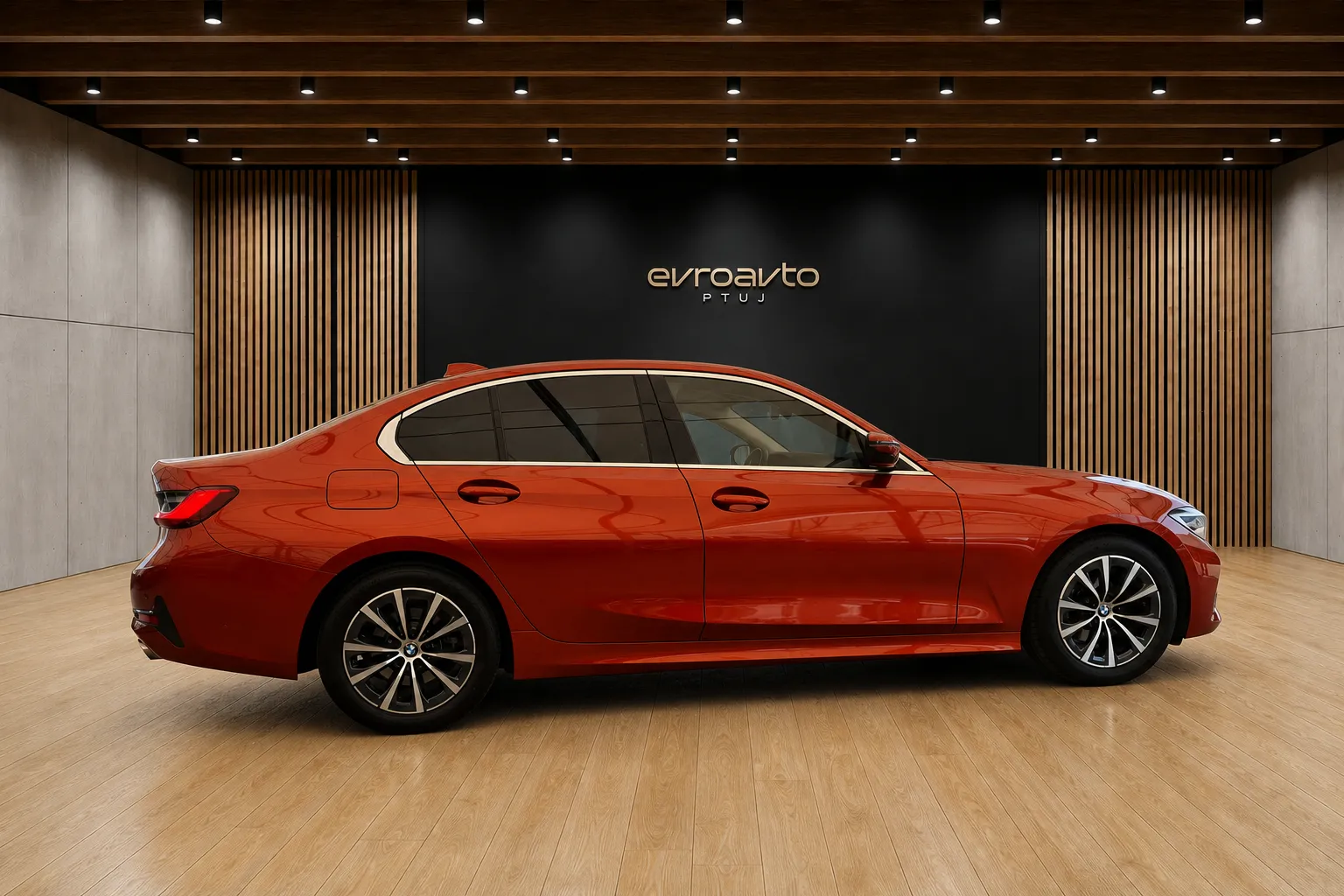 Notranja slika - BMW serija 3: - 318d Sport Line Aut.• Redno servisiran... - 8