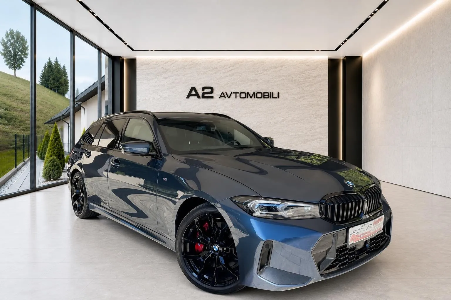 Notranja slika - BMW serija 3 Touring: - 320d xDrive  Avt.M-PRO-KAMERA360-ACC-HEAD UP-NAV.. - 11