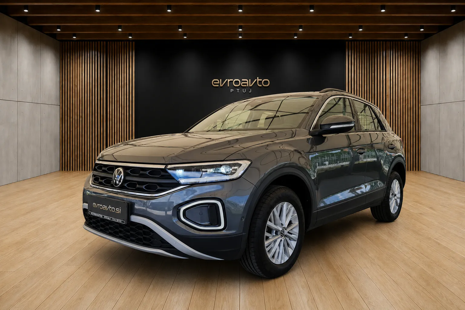 Zunanja slika - Volkswagen T-Roc - 2.0 TDI BMT DSG•IQ.LIGHT Matrix LED•Kamera... - 6