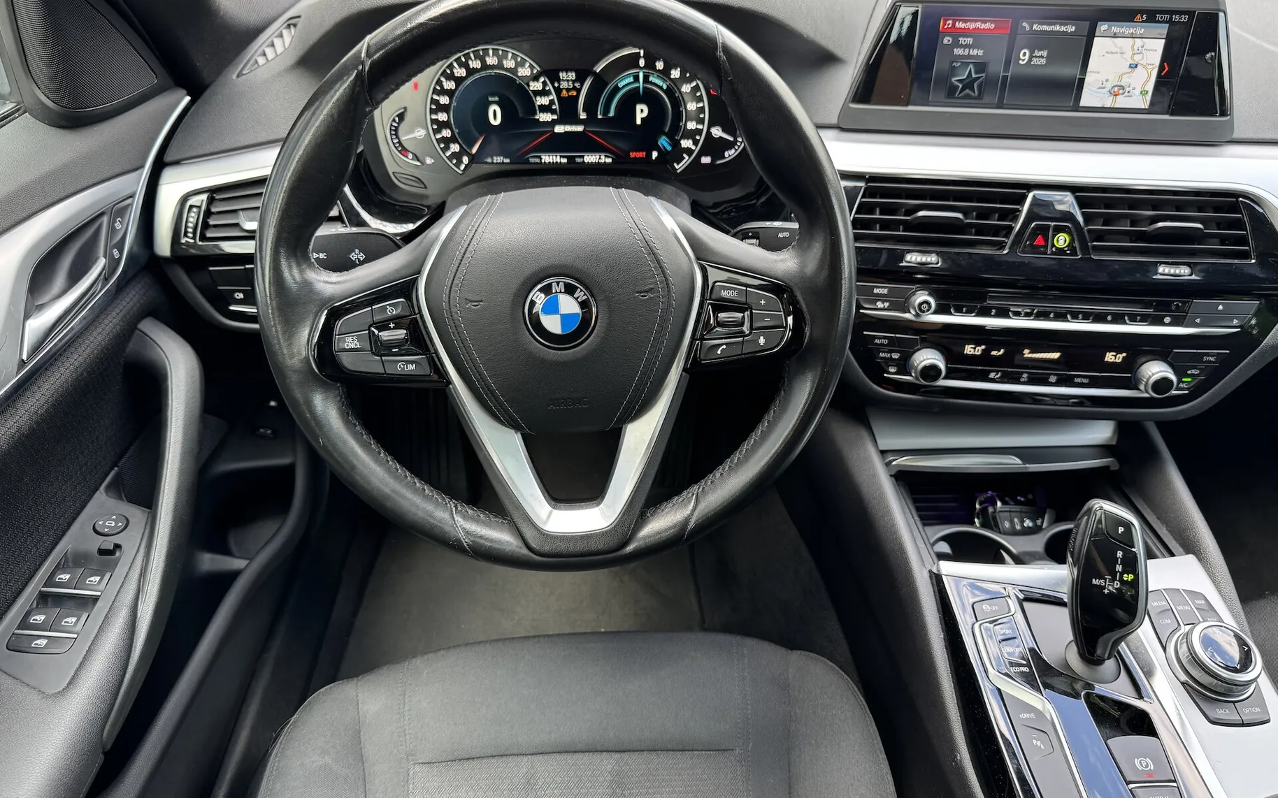 Zunanja slika - BMW serija 5 - 530e iPerformance AVT PRIKLJUČNI HIBRID 78.414 km - 14
