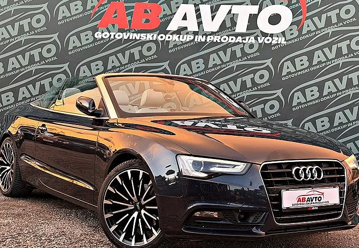 Zunanja slika - Audi A5 - Cabriolet 1.8 TFSI 125kW+ALU19+NAVI+LED+ACC+TOP - 1