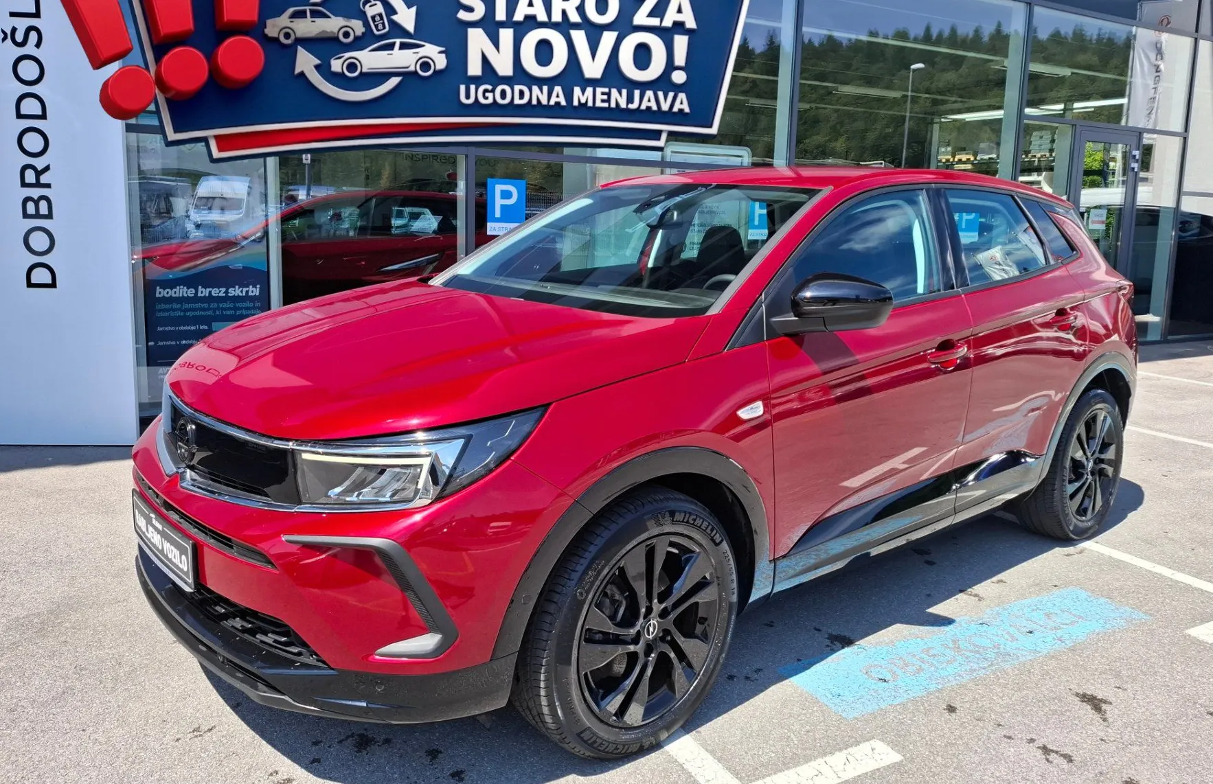 Zunanja slika - Opel Grandland - 1.2 GS Line - POTRJENA KNJIGA + AKCIJSKA CENA - 1