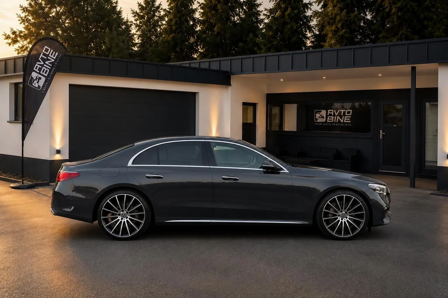 Zunanja slika - Mercedes-Benz E-Razred - E 220 d AMG Line 9G•LIMO•LED•ACC RADAR•360•KOT NOV - 4