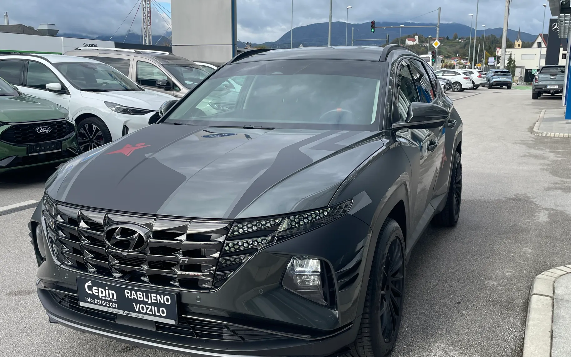 Zunanja slika - Hyundai Tucson - 1.6-CRDi-STYLE-LED-NAVI-SLO-WRAP-TOP - 4