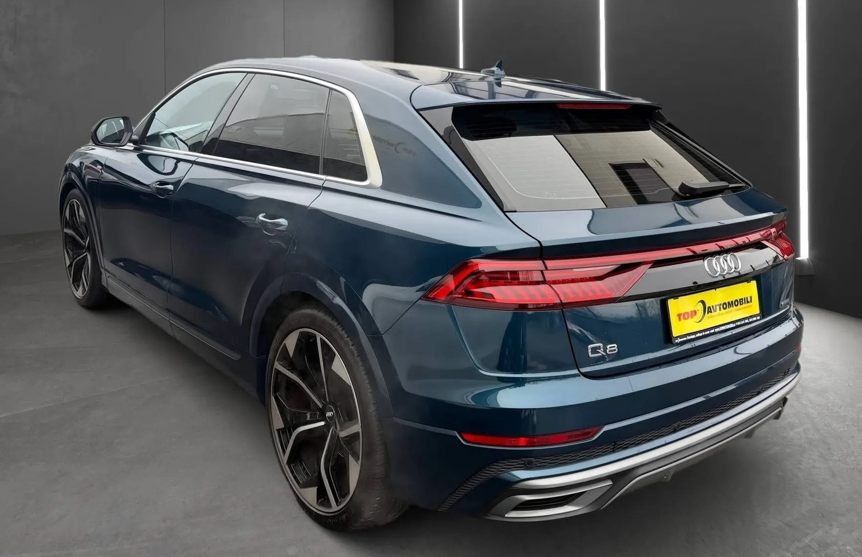 Zunanja slika - Audi Q8 - 50 TDI Q S LINE HD MATRIX ZRAČNO RADAR KAMERA - 4