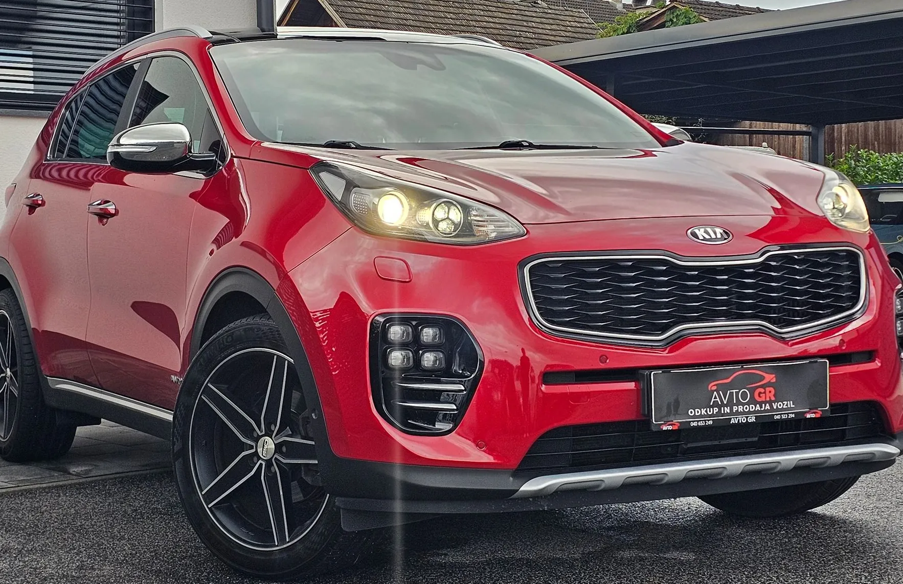 Zunanja slika - KIA Sportage - 4WD 1.6 T-GDI GT-Line Plus DCT-AVT-PANO-KAM.KLJUKA - 12