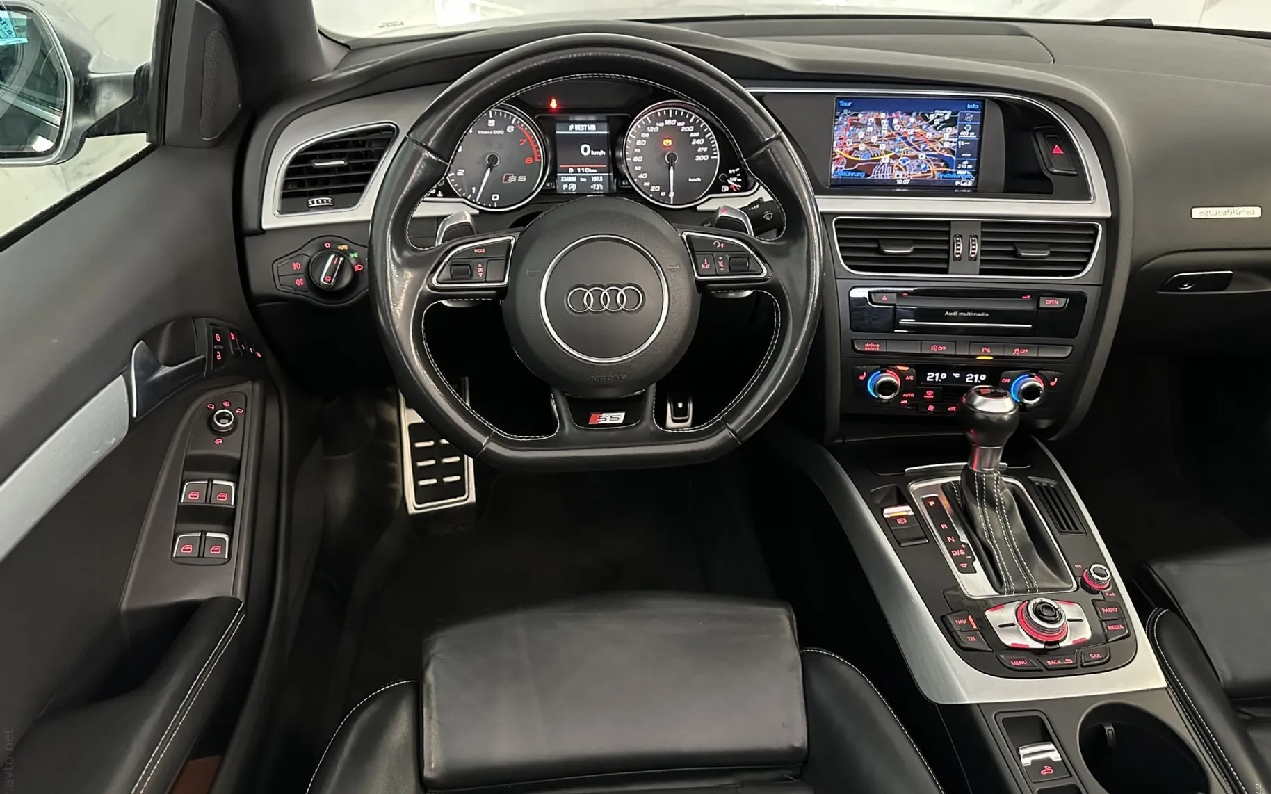 Notranja slika - Audi S5 - 3.0 TFSI Quattro cabrio - Gretje - PDC - Memory... - 11