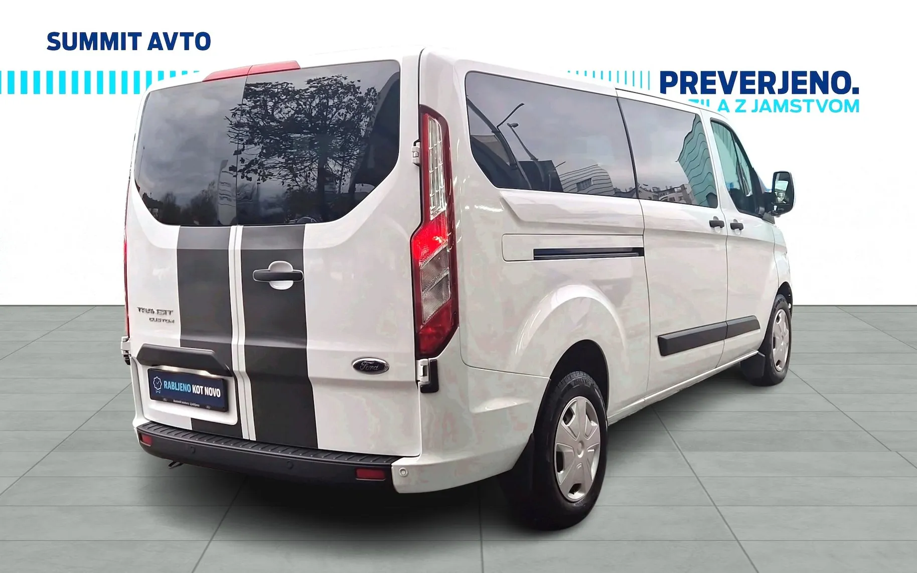 Zunanja slika - Ford Transit Custom - KOMBI TREND 2.0 TDCi 110 kW L2H1 7+1-SLO-2XKLIMA - 3