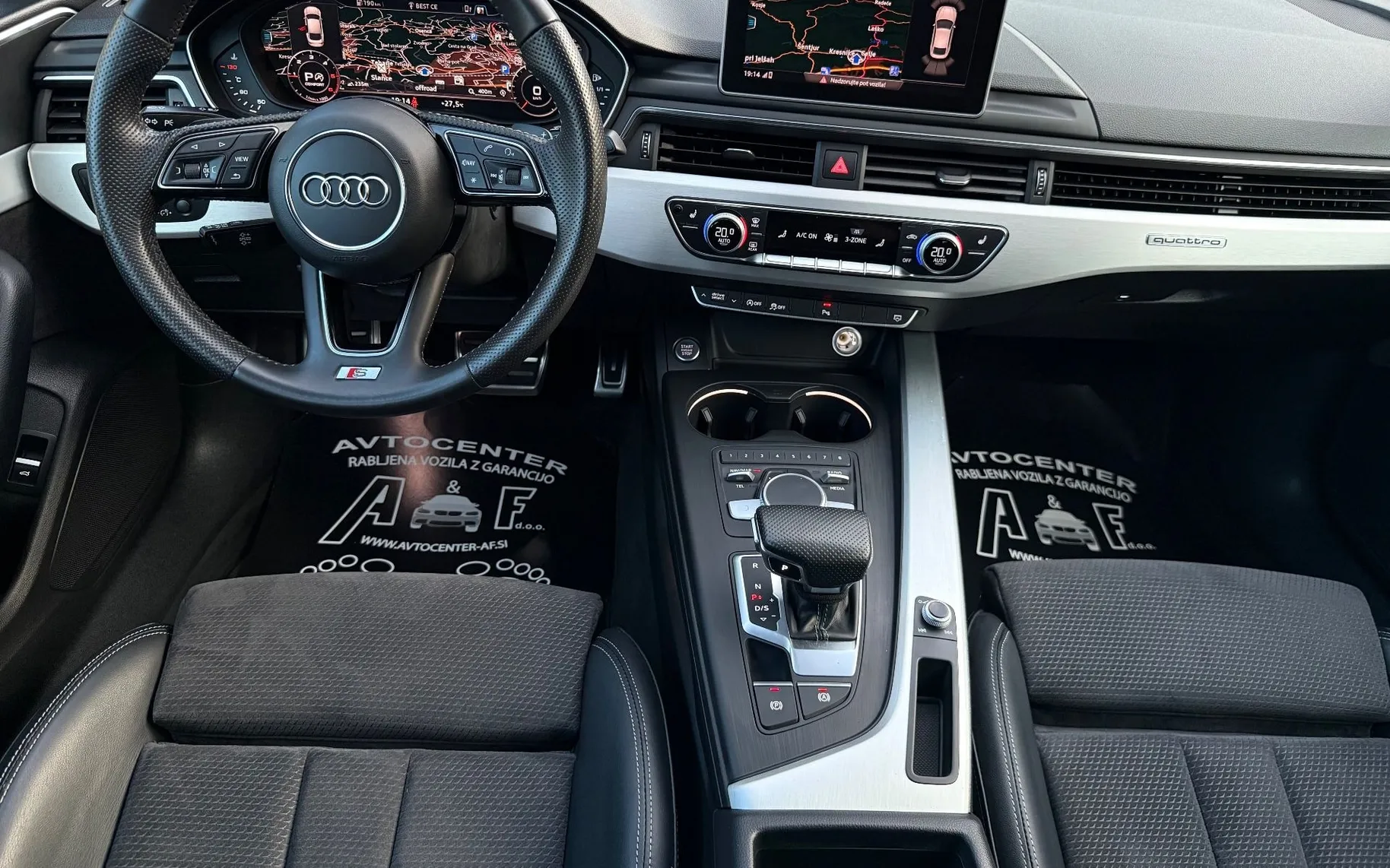 Notranja slika - Audi A5 Sportback - 2.0 TDI-Q-4X4-AUT-111.000km-3X S LINE-VIRTUAL-... - 9