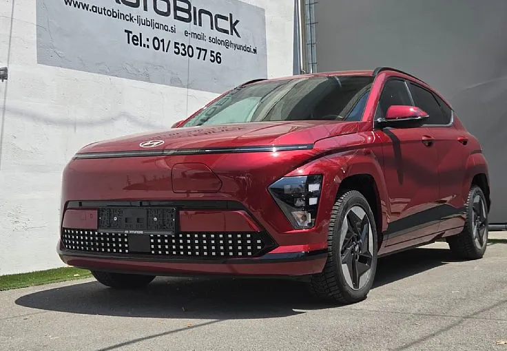 Zunanja slika - Hyundai Kona - EV 48.4 kWh Premium Toplotna črpalka Winter - 1