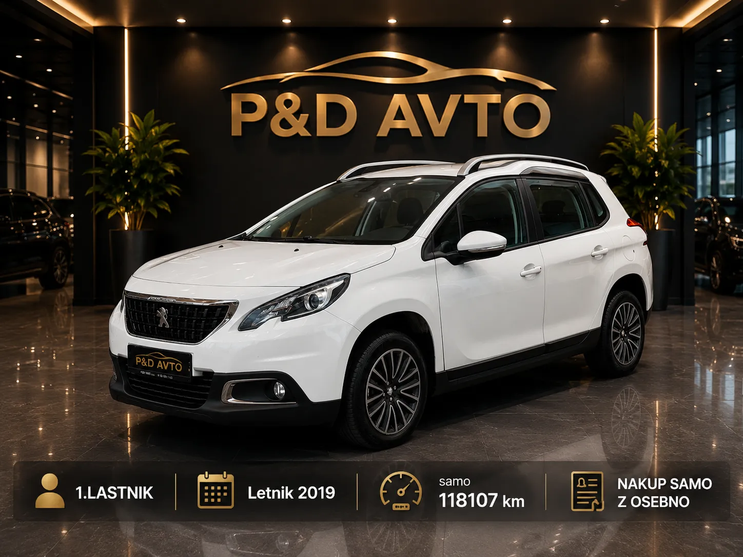 Zunanja slika - Peugeot 2008 - 1,2 PureTech 83 S&S Style - 3