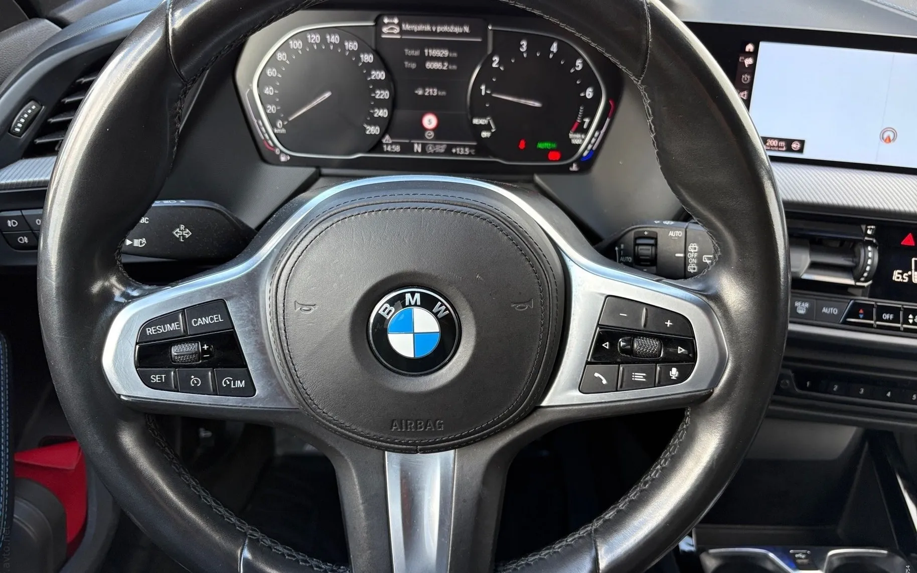 Notranja slika - BMW serija 1: - 118i M Sport Aut.-SLO-LED-Kamera PDC-Navi-Carplay. - 7