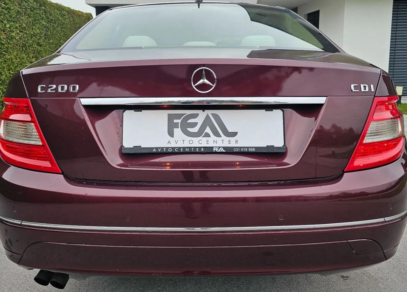 Zunanja slika - Mercedes-Benz C-Razred - C 200 CDI-AVT-2 LASTNIK-ODLIČEN-ELEGANCE-LIMUZIN.. - 8