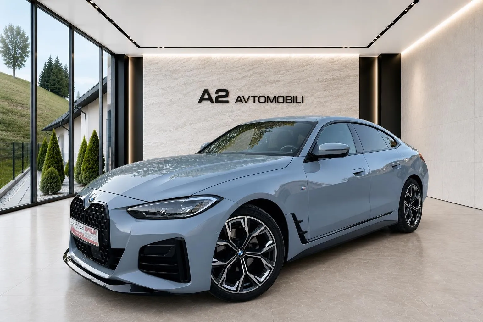 Zunanja slika - BMW serija 4 Gran Coupe: - 420d xDrive M-SPORT-LED-NAVI-KAMERA-ALU-... - 5