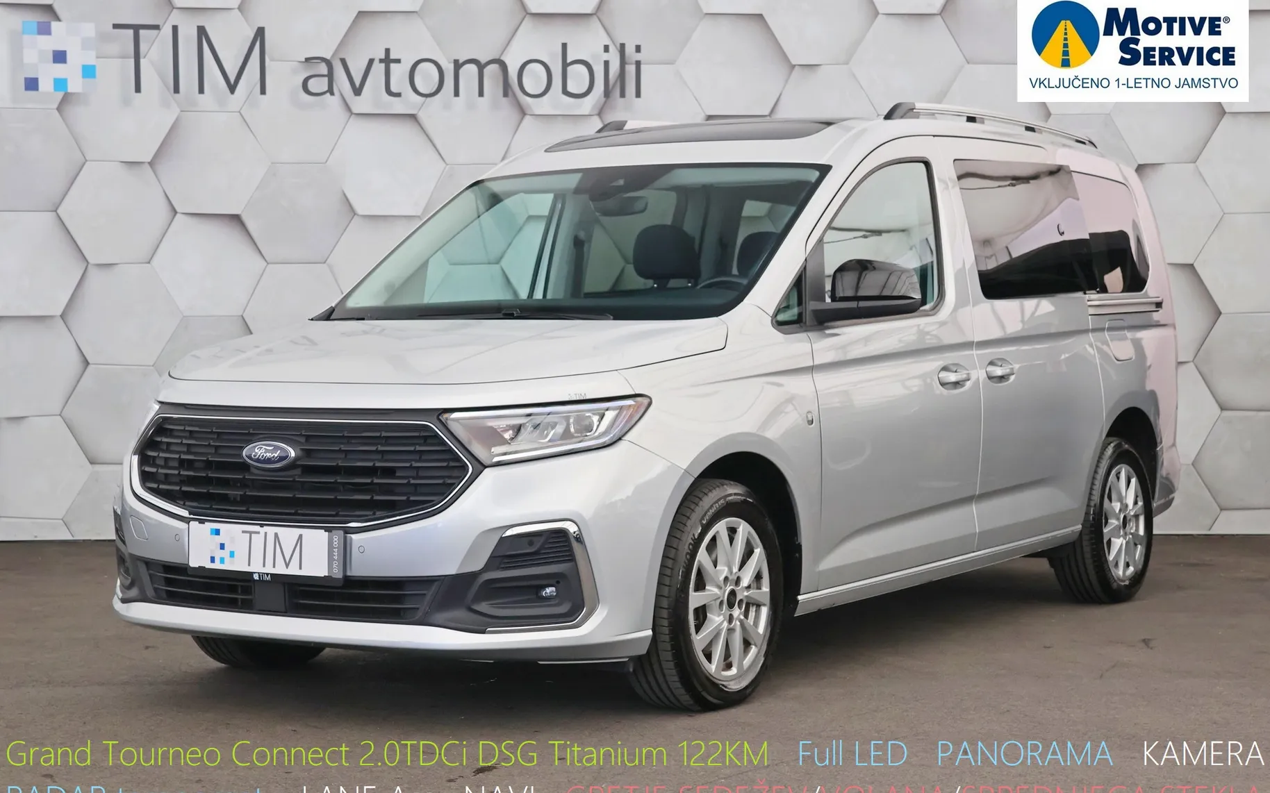 Zunanja slika - Ford Grand Tourneo Connect - Tourneo 2.0 TDCi DSG Titanium 122KM - 1