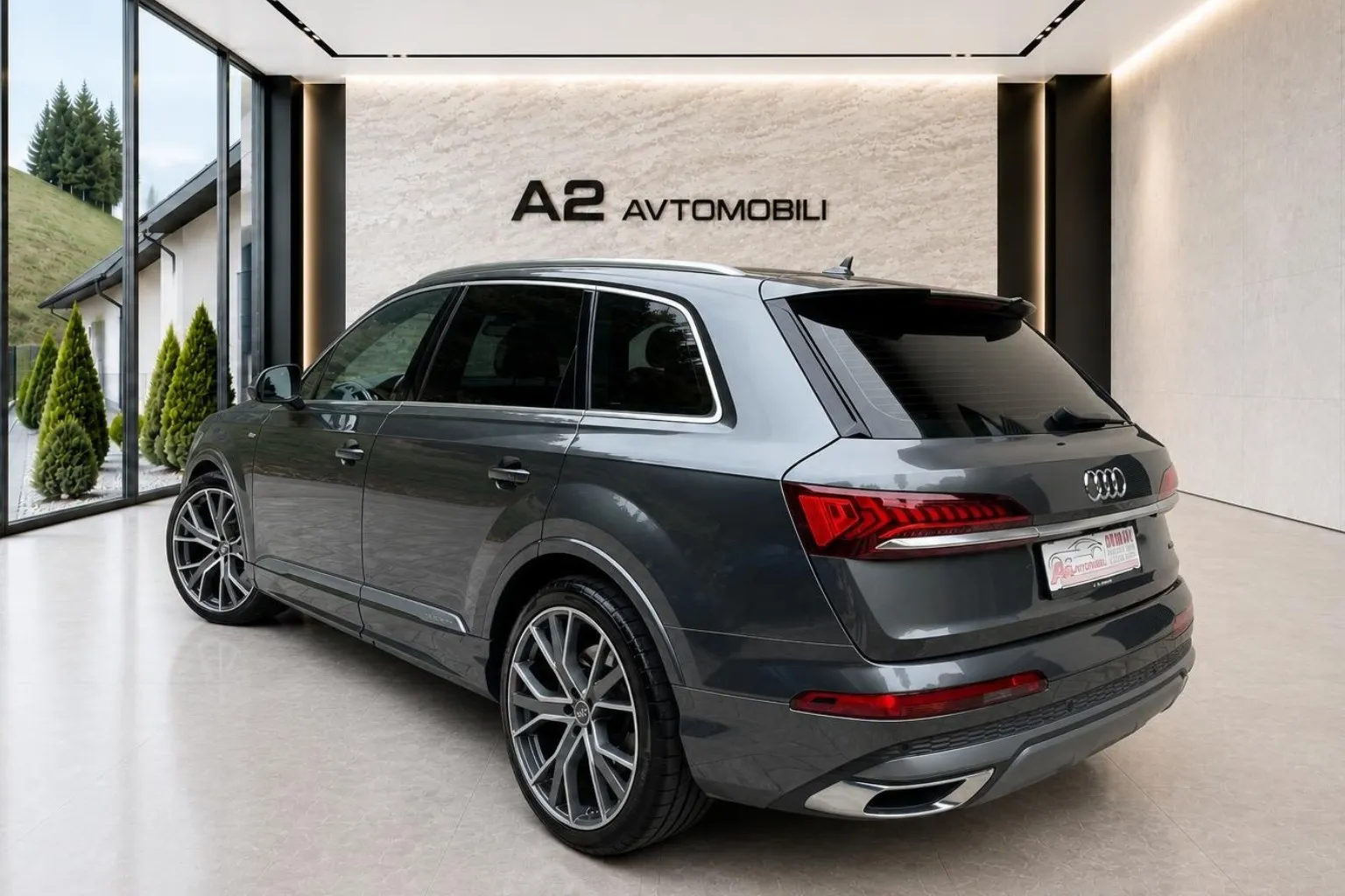 Zunanja slika - Audi Q7 - quattro  TDI S line -ACC-KAMERA-ZRAČNO-ALU22- - 4