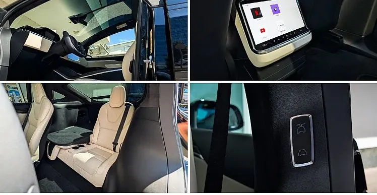 Zunanja slika - Tesla Model X - Plaid All-Wheel Drive Yoke Avtopilot kljuka - 13
