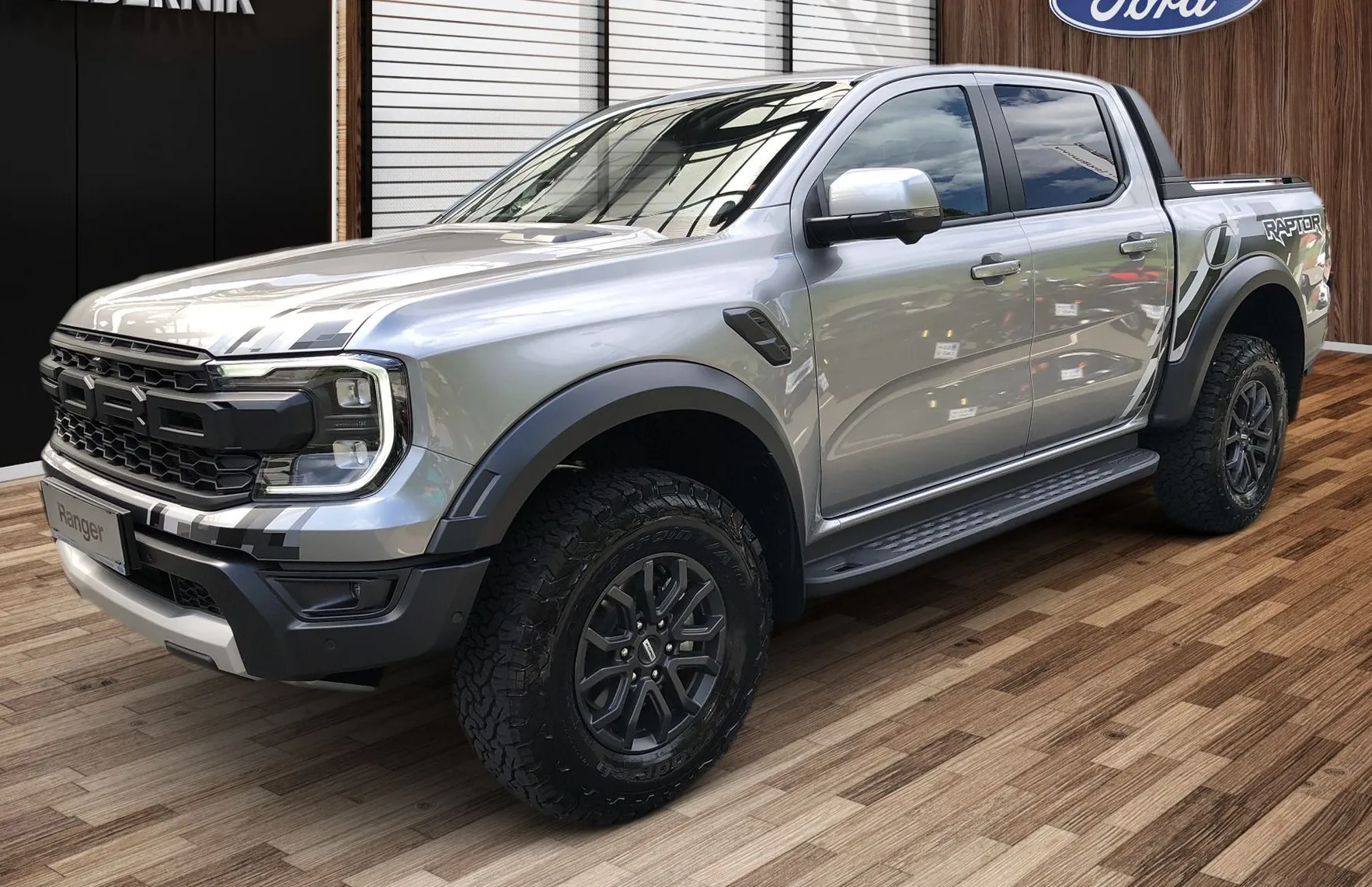 Zunanja slika - Ford Ranger - RAPTOR 2.0 ECOBLUE 210PS A10 e-AWD-ZALOGA - 1