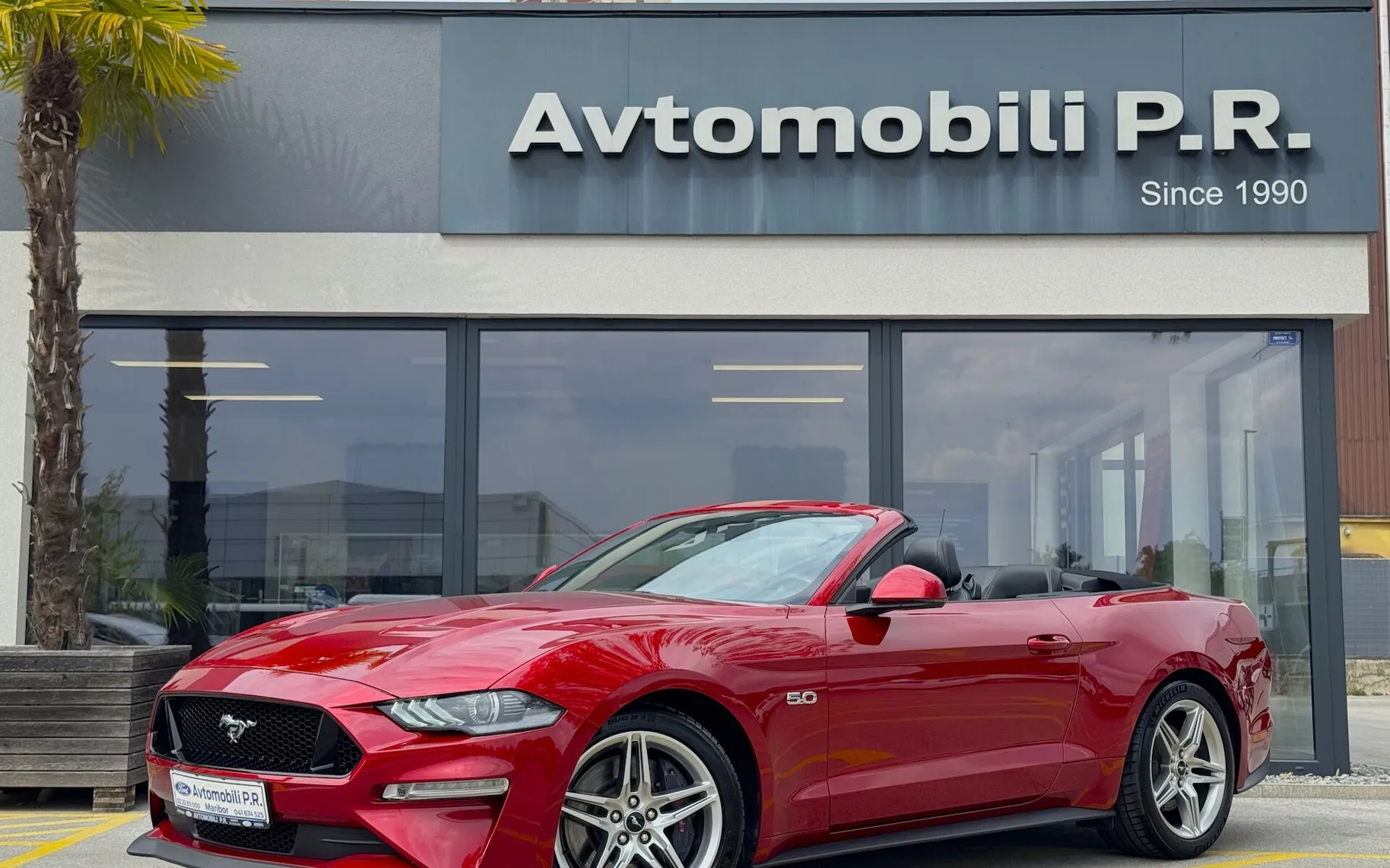 Zunanja slika - Ford Mustang - 5.0 V8 GT AVT CABRIO 449KM IZVEDBA 55 LET A - 1