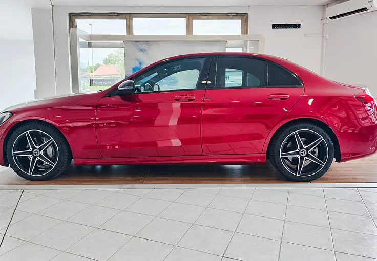 Zunanja slika - Mercedes-Benz C-Razred - C 220d FULL AMG-USNJE-KAMERA-TEMP-NAVI-LED-VIDEO - 3