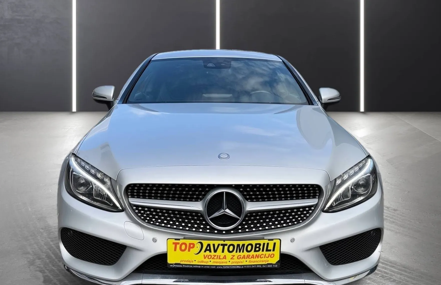 Zunanja slika - Mercedes-Benz C-Razred - C COUPE 220d AMG LINE FULL LED NAVI TEMP PDC TOP - 12