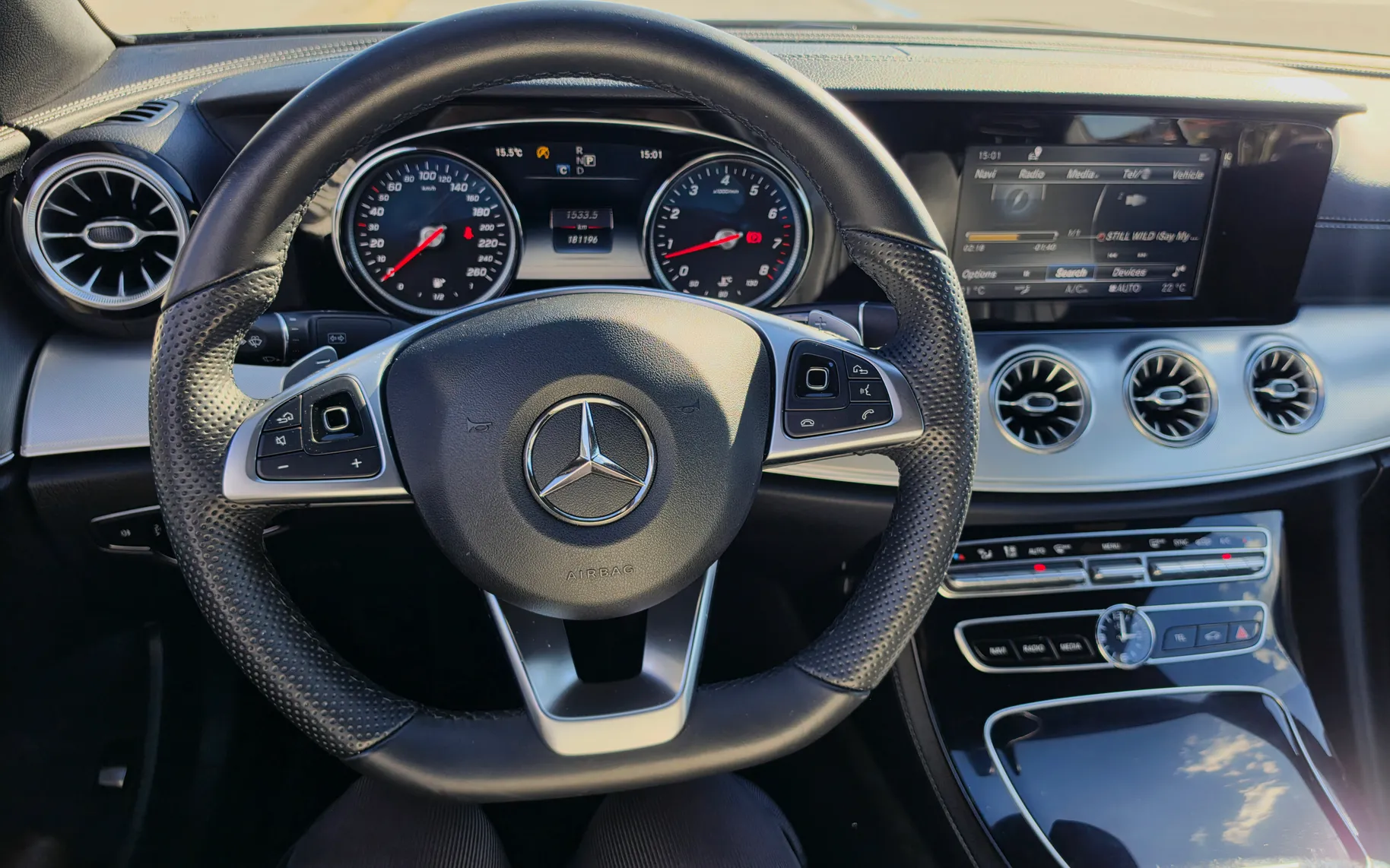 Notranja slika - Mercedes-Benz E-Razred - Cabrio 200 AMG Line Avt. - 17