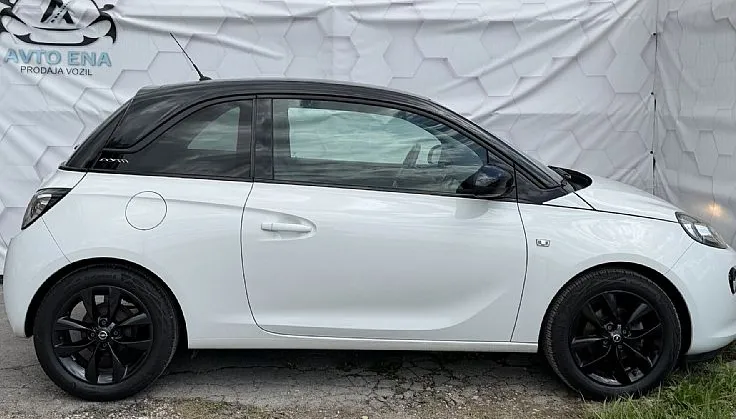 Zunanja slika - Opel Adam - 1.4 - KLIMA - TEMP - ALU16 - Black White - 5