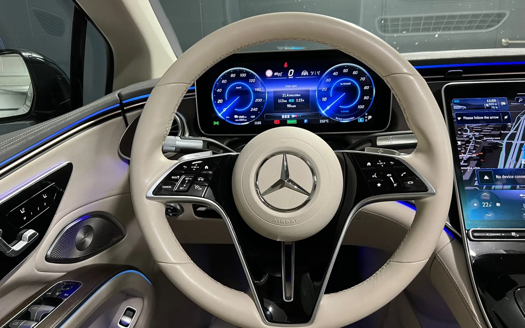 Zunanja slika - Mercedes-Benz EQS - 450+ - VIRUTAL - PANO - NAVI - - 7
