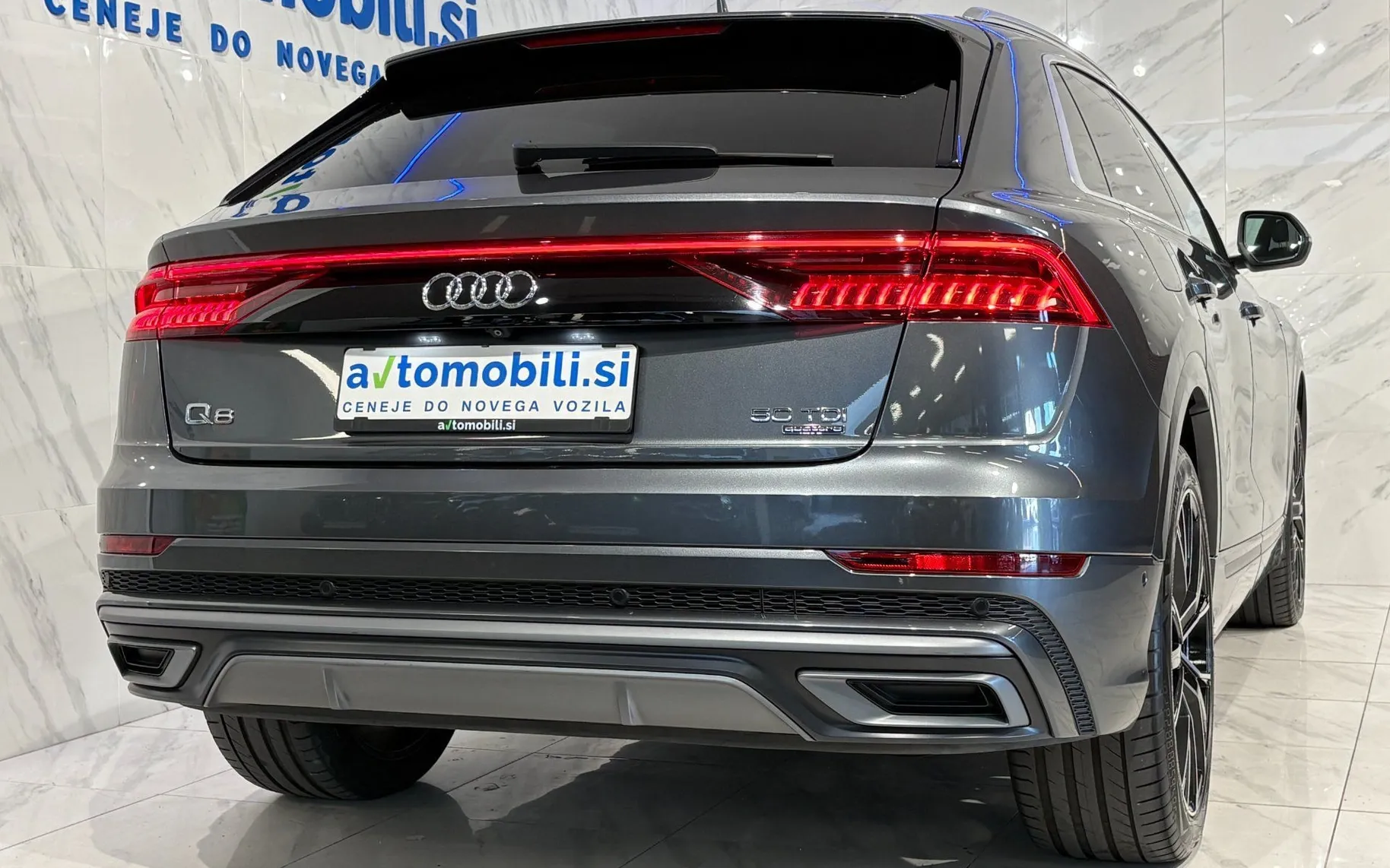 Zunanja slika - Audi Q8 - 50TDI|Q|S-Line|360K|Matrix|SoftC|Zračno|BangO|SLO| - 6