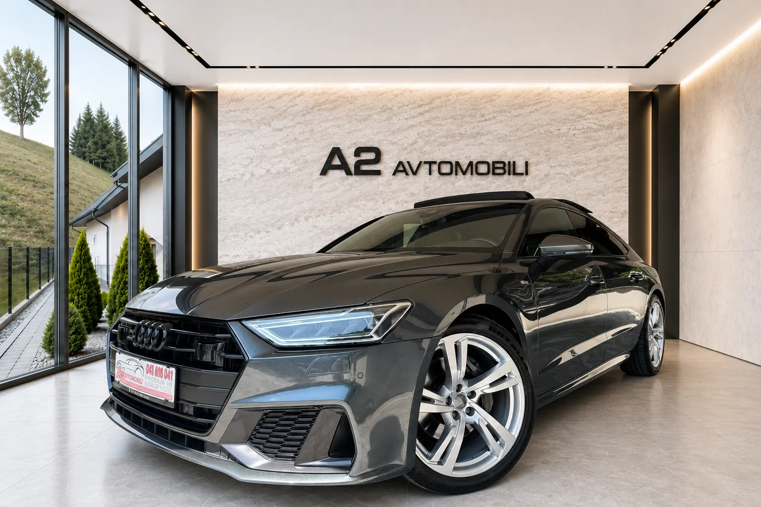 Zunanja slika - Audi A7 - Sportback 50 TDI quattro S-LINE-PANORAMA-VIRTUAL- - 5