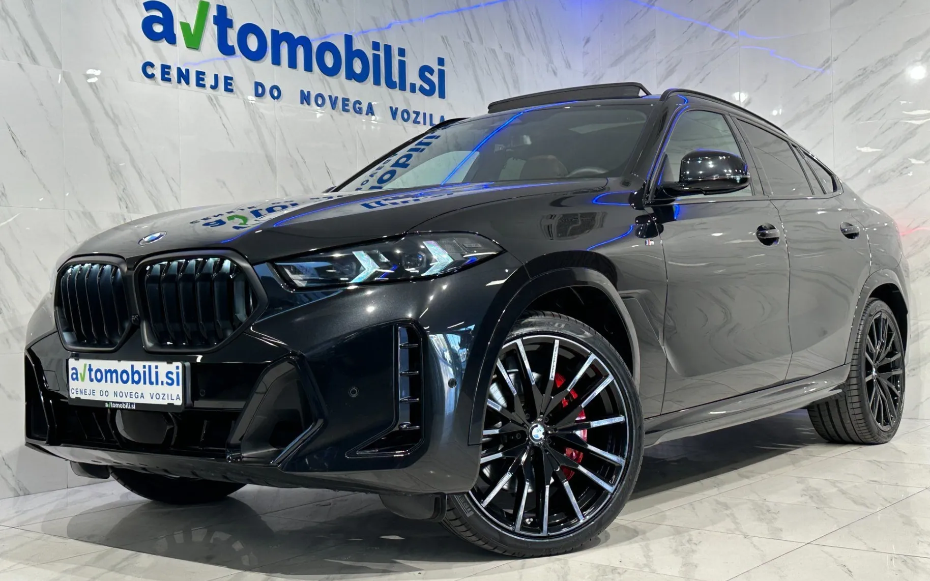 Zunanja slika - BMW serija X6: - xD30d|M-Pro|Pano|SoftC|R22|Kljuka|Zračno|Harman| - 1