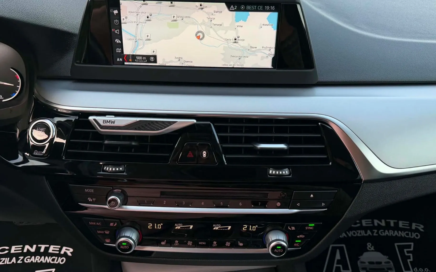 Notranja slika - BMW serija 5: - 520-AUT-BI XENON-NAVI-LIZING ZA TUJCE-ODLIČEN-... - 11