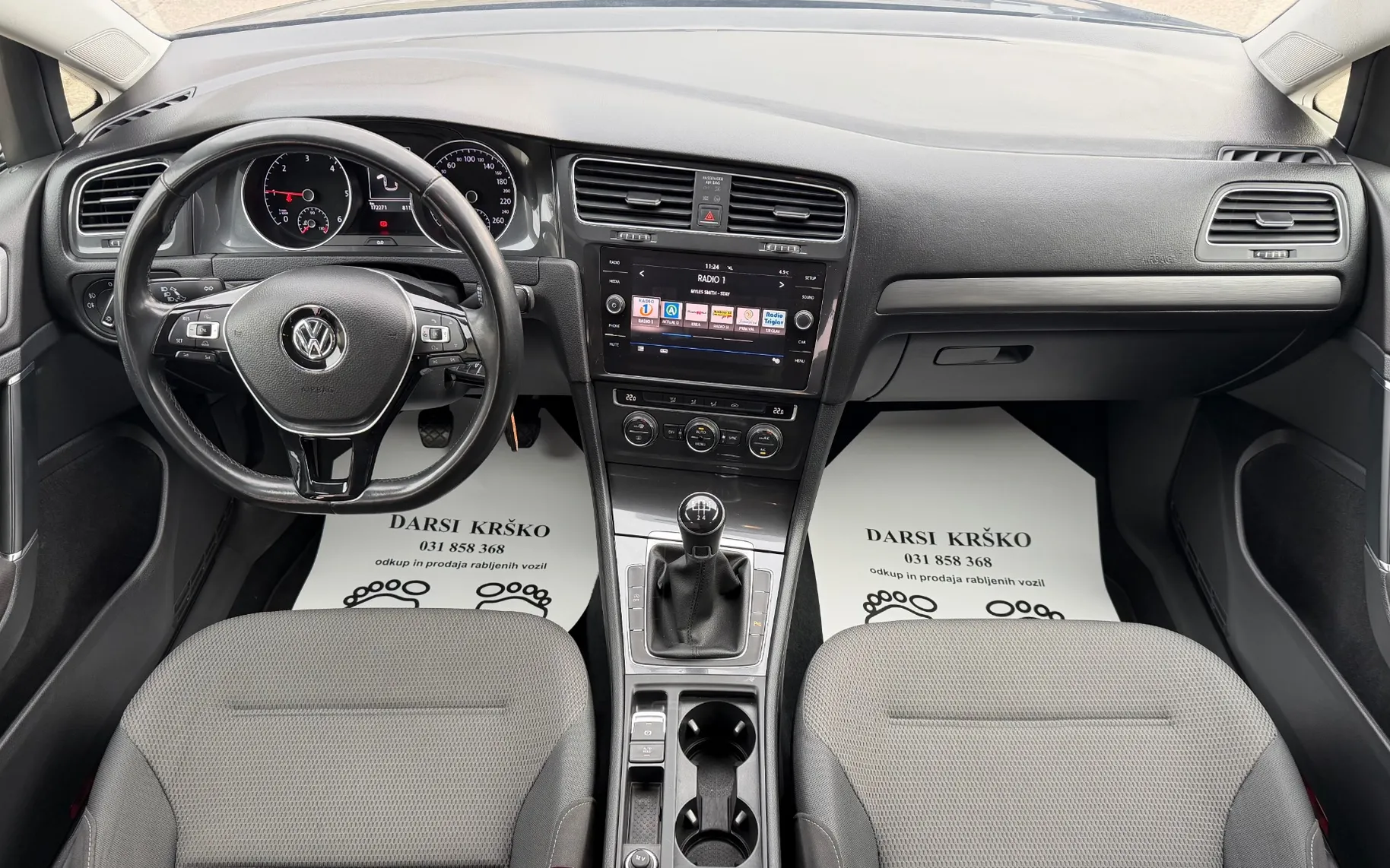 Zunanja slika - VW Golf - 1.6 TDI Comfortline 115PS SLOVENSKI PDC ALU16 - 9