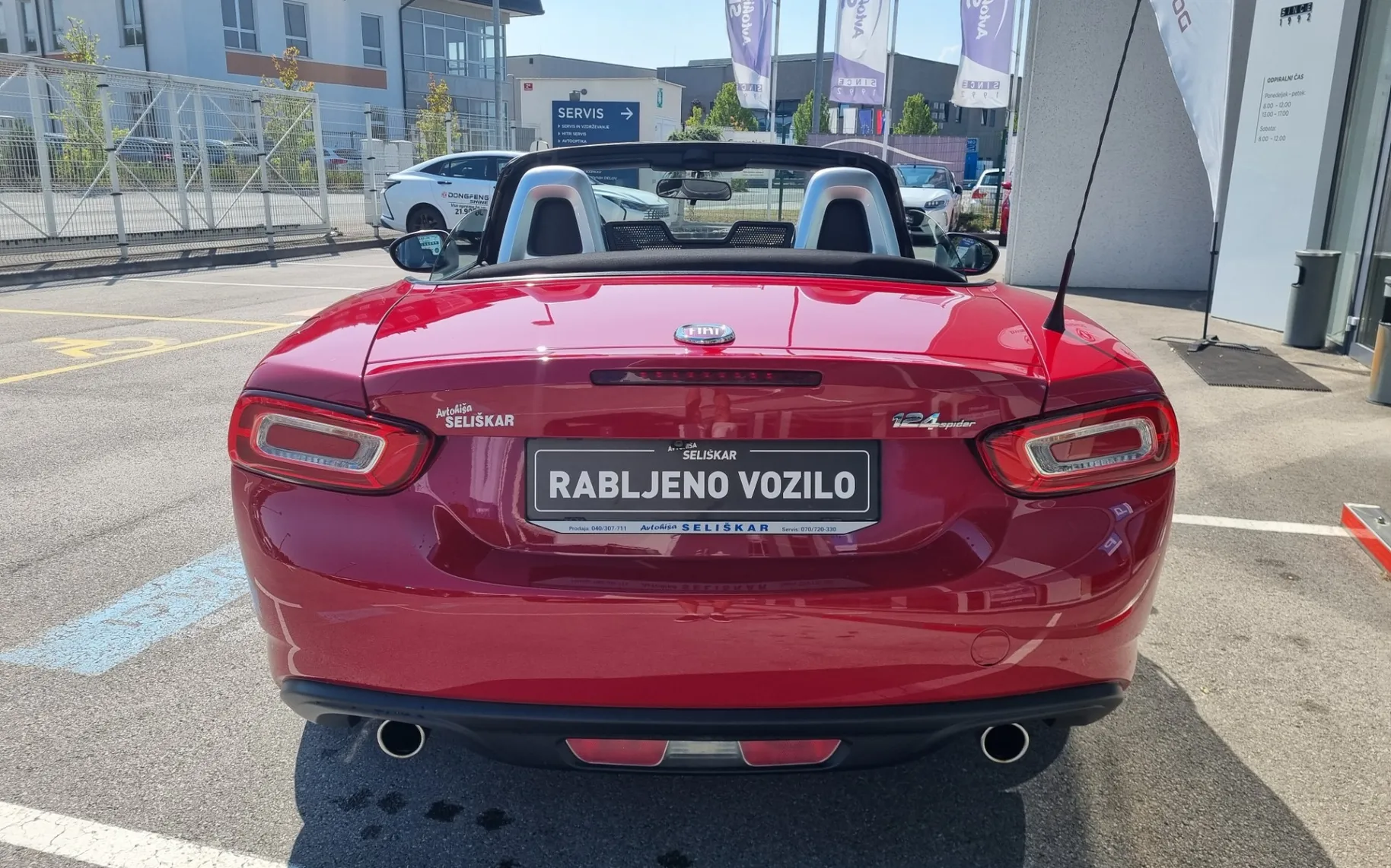 Zunanja slika - Fiat 124 - 1.4 Turbo Lusso Avtomatik - GRETJE SEDEŽEV-NAVI... - 2