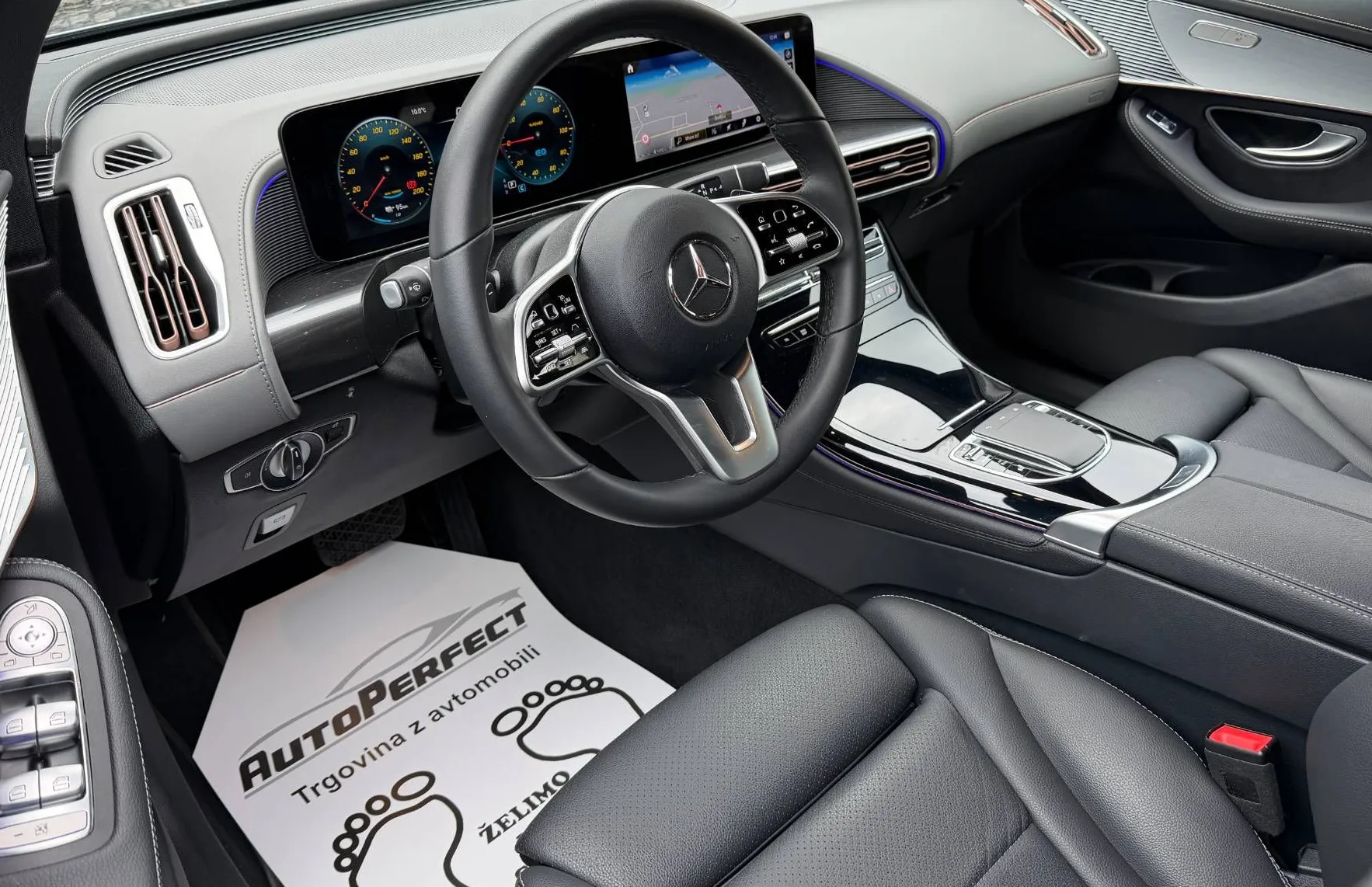 Zunanja slika - Mercedes-Benz EQC - 400 4MATIC |SLO|1.LASTNIK|KAM|MASAZA|AMBI|ACC|... - 9